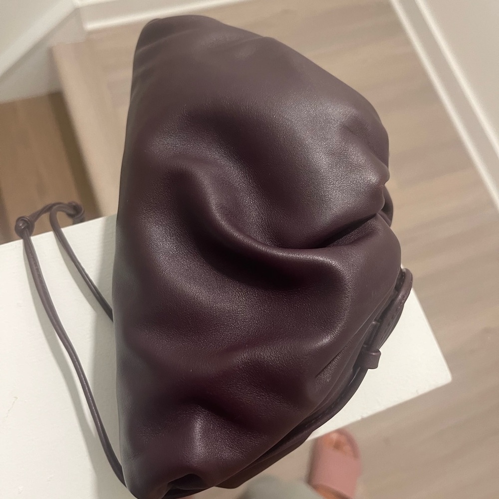 Bottega veneta Burgundy mini pouch